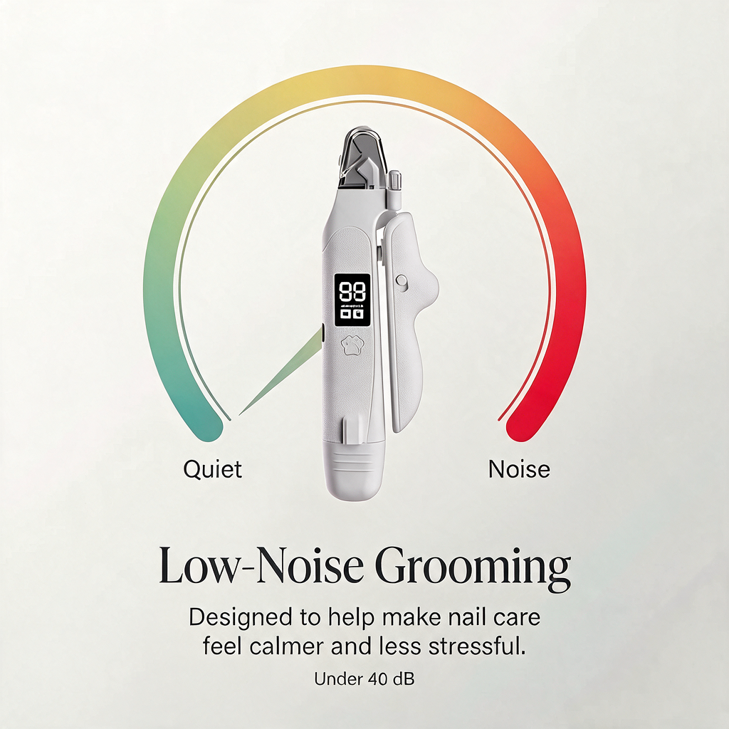 PawSight Pro™ — 2-in-1 LED Pet Nail Clipper & Grinder